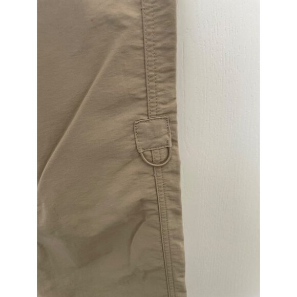 The North Face Khaki Convertible Zipper Hiking Active Cargo Pants - Picture 12 of 15